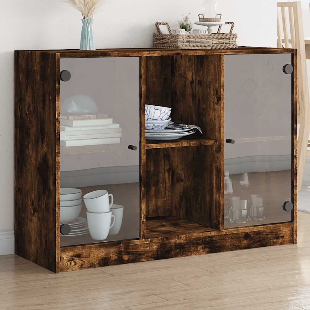 Skænk 102X37X75,5 Cm Konstrueret Træ Kunsteg