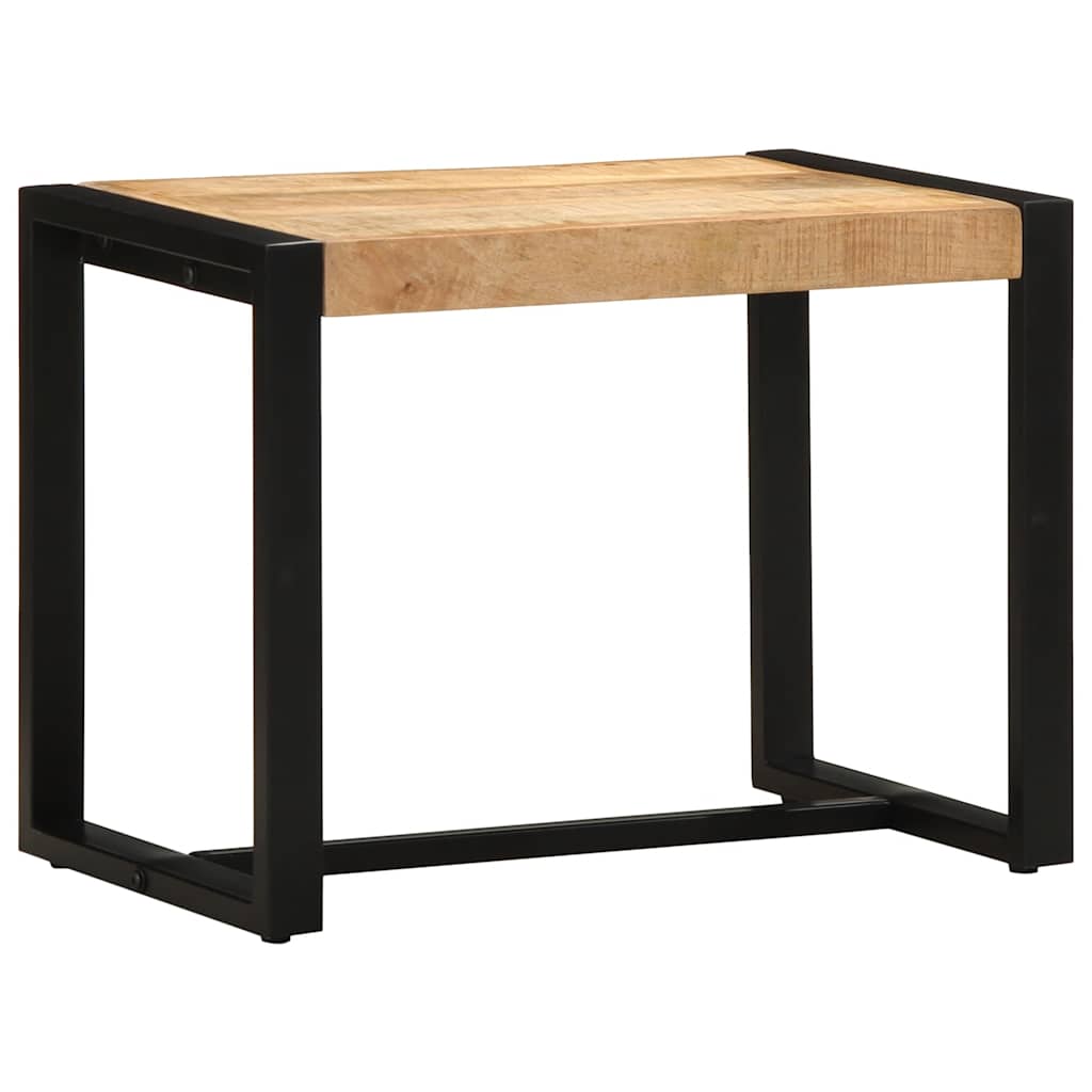 Bænk 80X35X45 Cm Massivt Flerfarvet