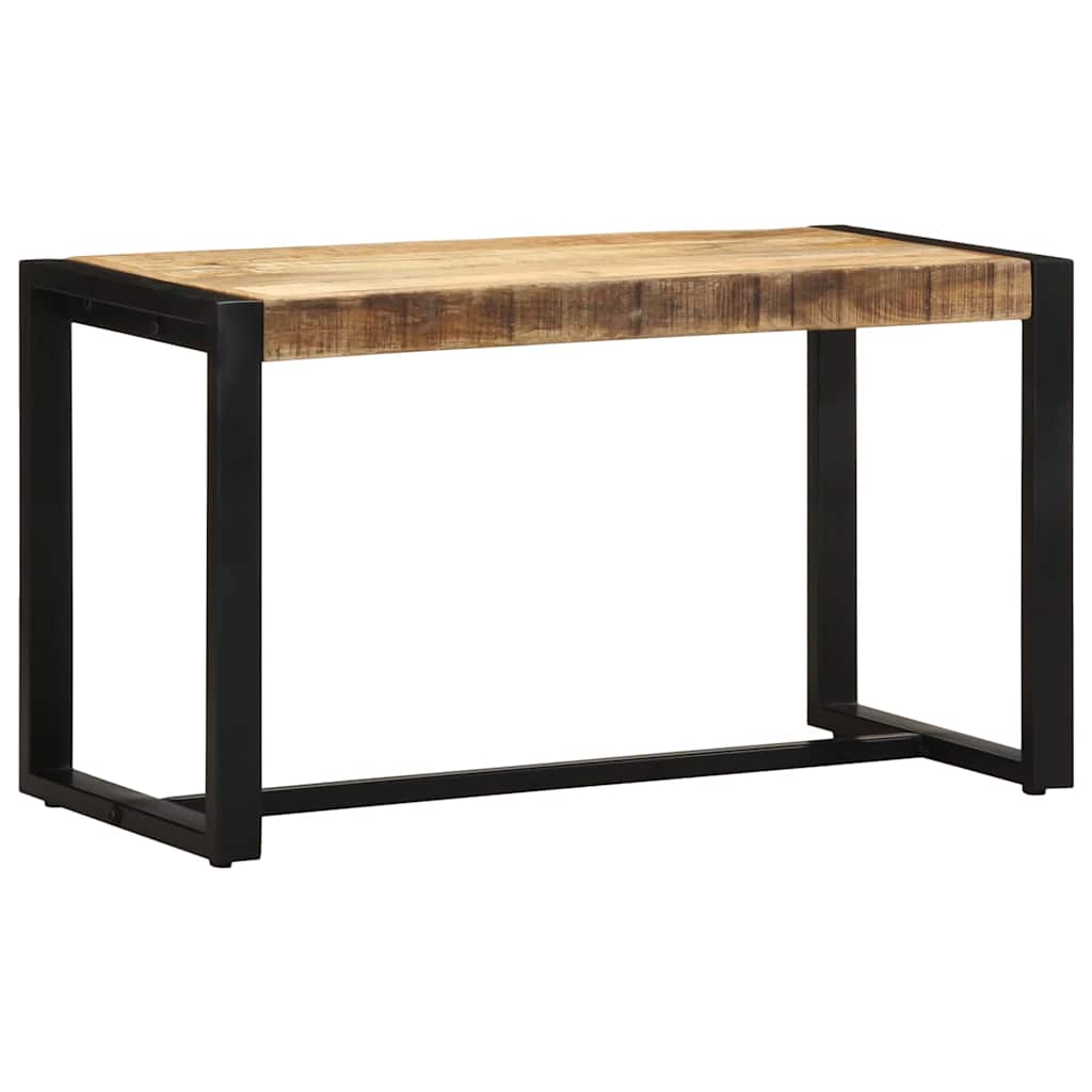 Bænk 80X35X45 Cm Massivt Flerfarvet