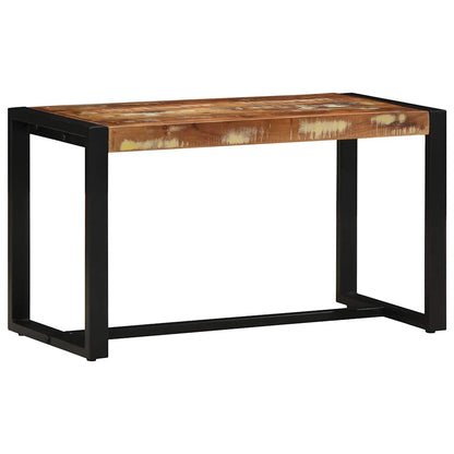 Bænk 80X35X45 Cm Massivt Flerfarvet
