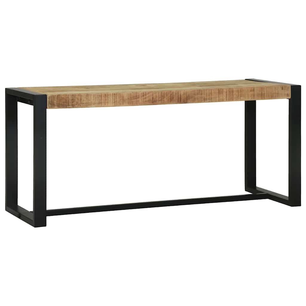 Bænk 80X35X45 Cm Massivt Flerfarvet