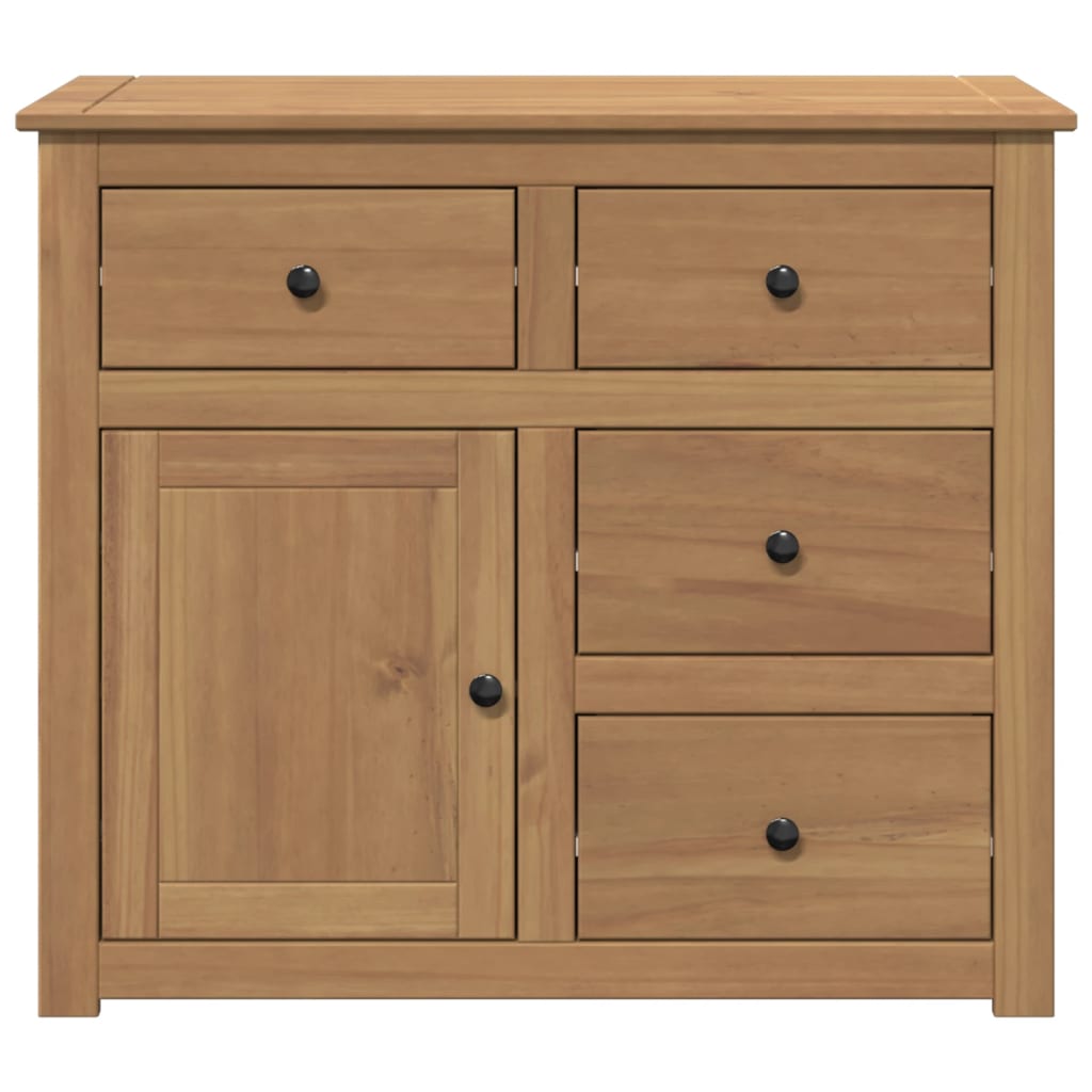 Skænk Med Skuffer Panama 93X40X80 Cm Massivt Fyrretræ