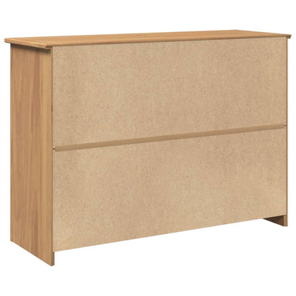 Skænk Med Skuffer Panama 112X40X80 Cm Massivt Fyrretræ