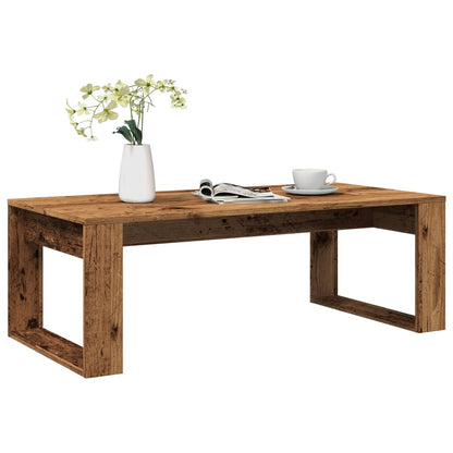 Sofabord 102X50X35 Cm Konstrueret Træ Kunsteg