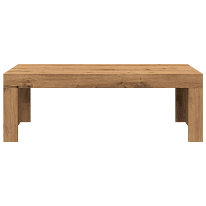 Sofabord 102X50X35 Cm Konstrueret Træ Kunsteg