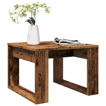 Sofabord 100X100X35 Cm Konstrueret Træ Kunsteg
