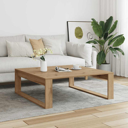 Sofabord 100X100X35 Cm Konstrueret Træ Kunsteg
