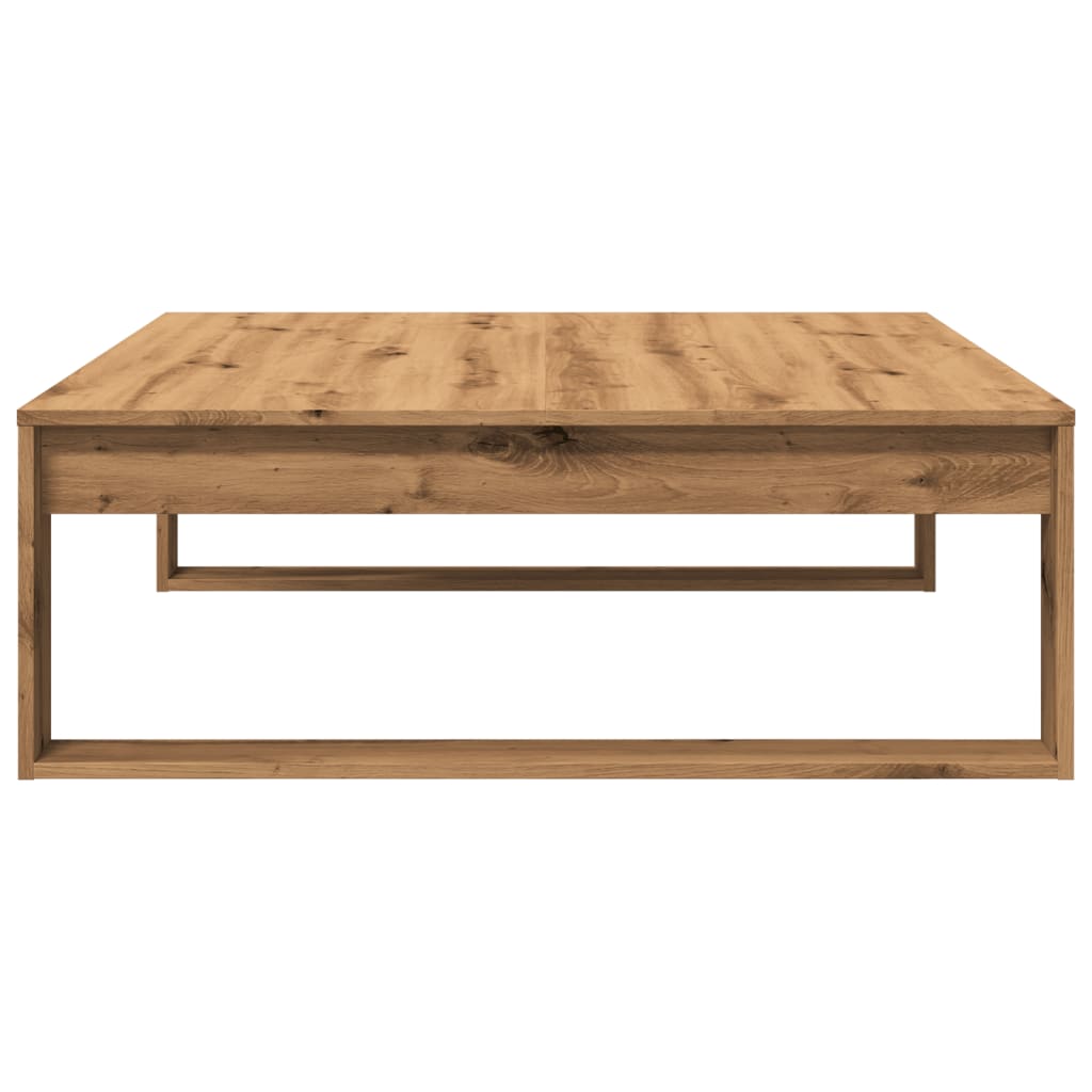 Sofabord 100X100X35 Cm Konstrueret Træ Kunsteg