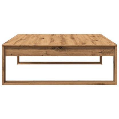 Sofabord 100X100X35 Cm Konstrueret Træ Kunsteg