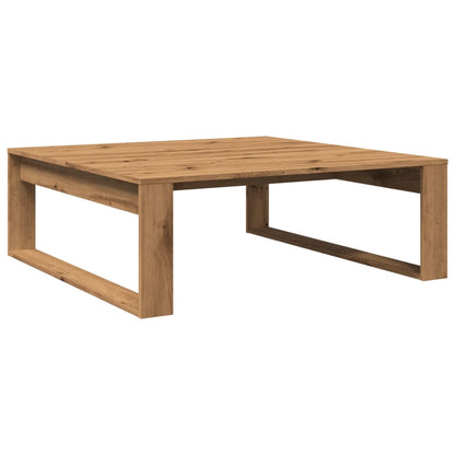 Sofabord 100X100X35 Cm Konstrueret Træ Kunsteg