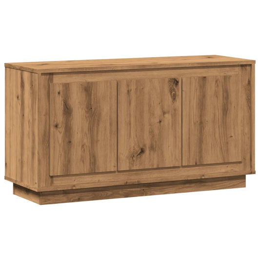Skænk Håndlavet Eg 102X35X55 Cm Konstrueret Træ