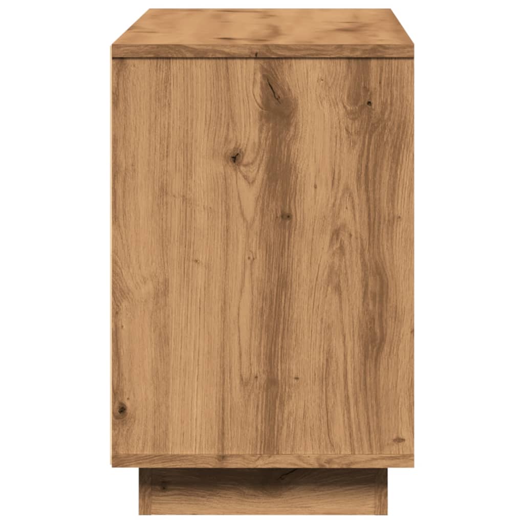 Skænk Håndlavet Eg 102X35X55 Cm Konstrueret Træ