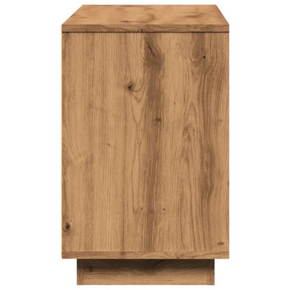 Skænk Håndlavet Eg 102X35X55 Cm Konstrueret Træ