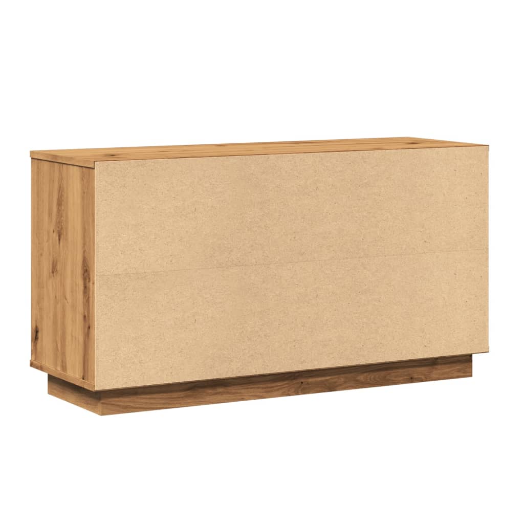 Skænk Håndlavet Eg 102X35X55 Cm Konstrueret Træ