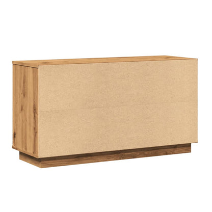 Skænk Håndlavet Eg 102X35X55 Cm Konstrueret Træ