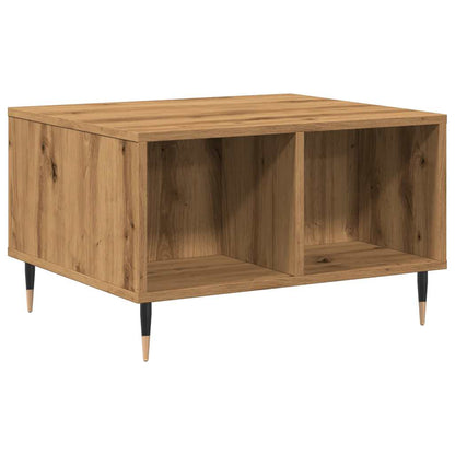 Sofabord 60X50X36,5 Cm Konstrueret Træ Kunsteg