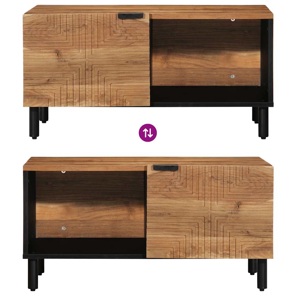 Sofabord 80X50X40 Cm Massivt