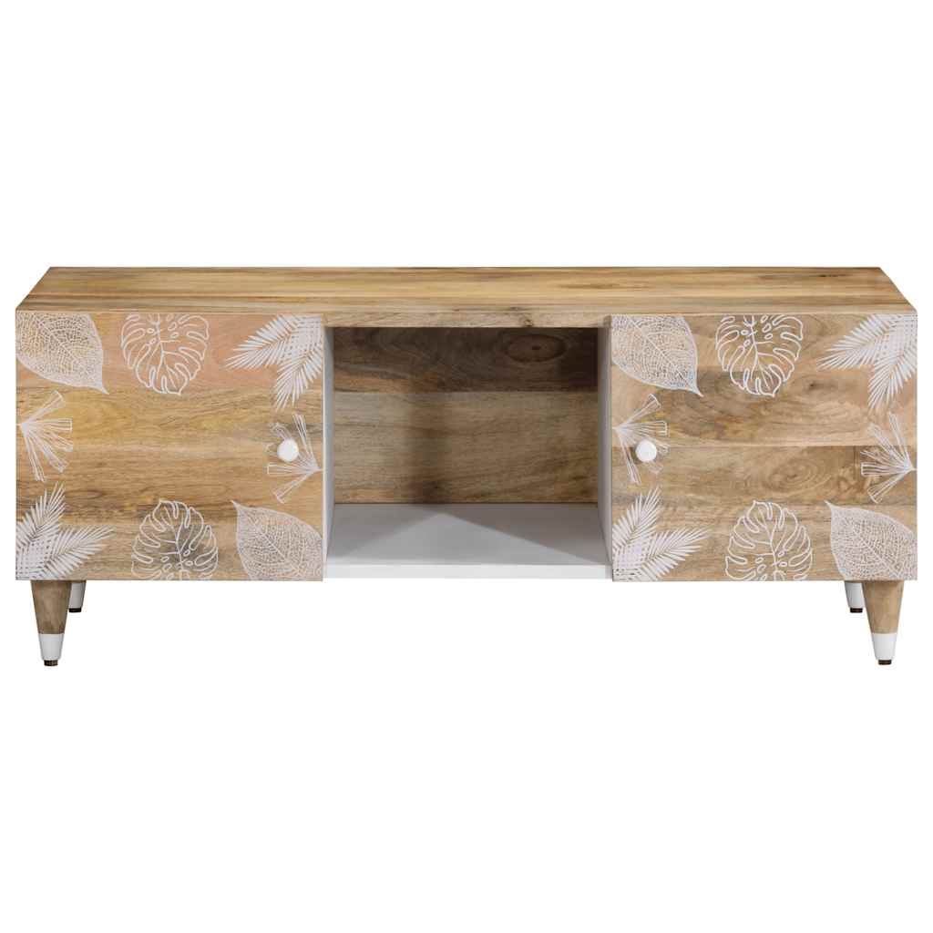 Sofabord 100X54X40 Cm Massivt Mangotræ