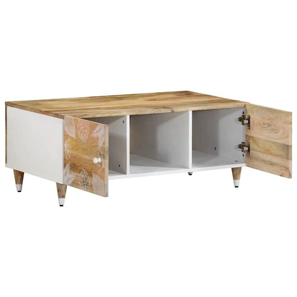 Sofabord 100X54X40 Cm Massivt Mangotræ