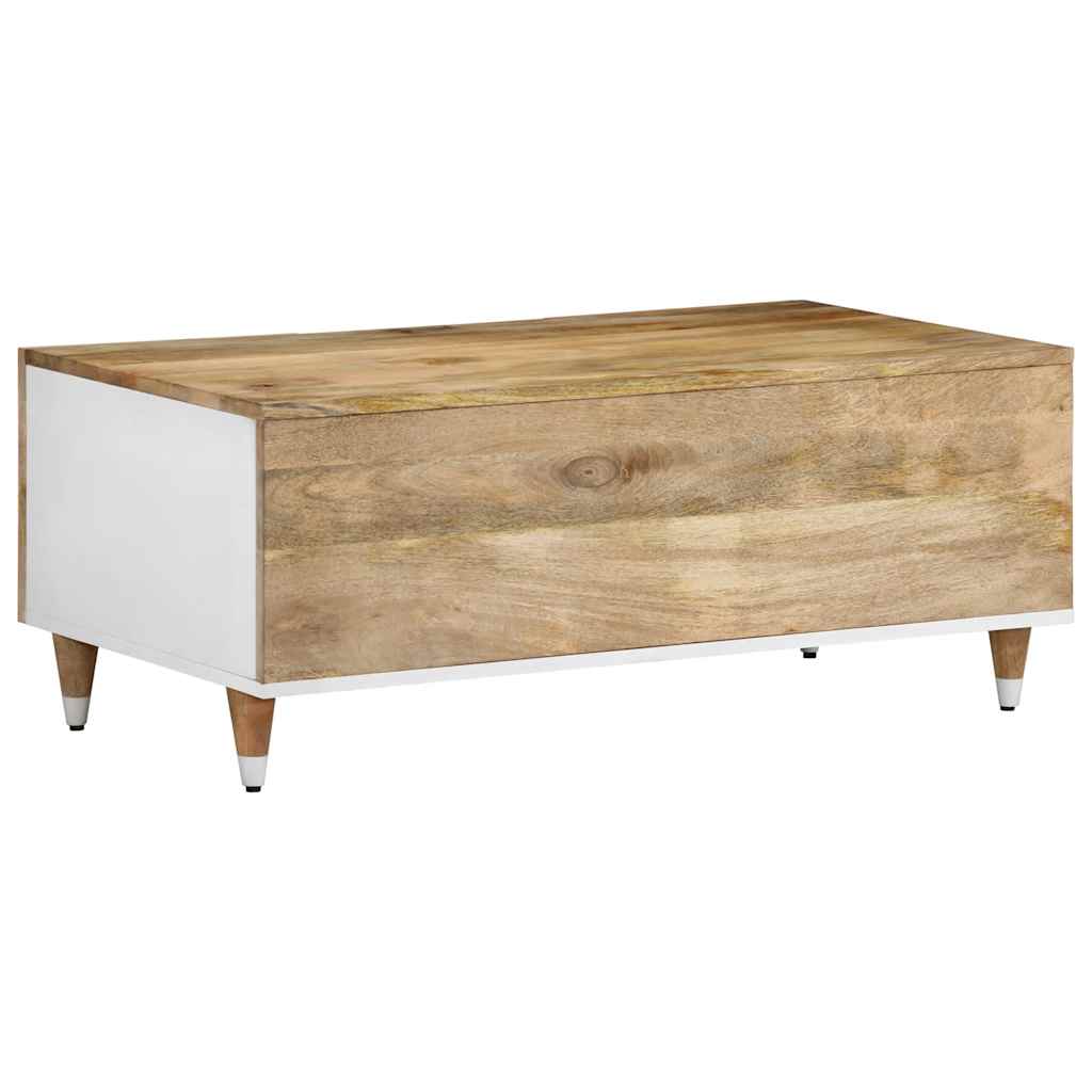 Sofabord 100X54X40 Cm Massivt Mangotræ