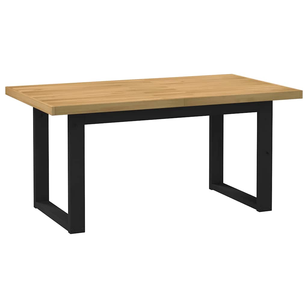 Spisebord Noain A-Formede Ben 160X90X75 Cm Massivt Træ Fyrretræ