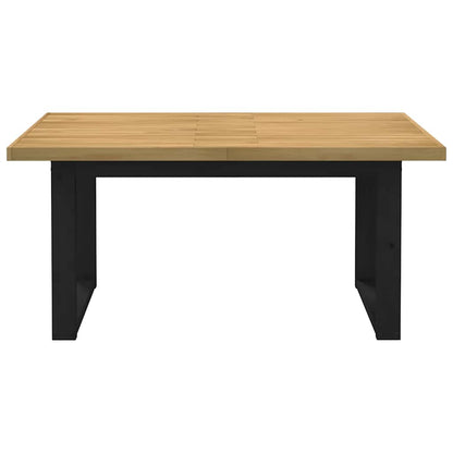 Spisebord Noain A-Formede Ben 160X90X75 Cm Massivt Træ Fyrretræ