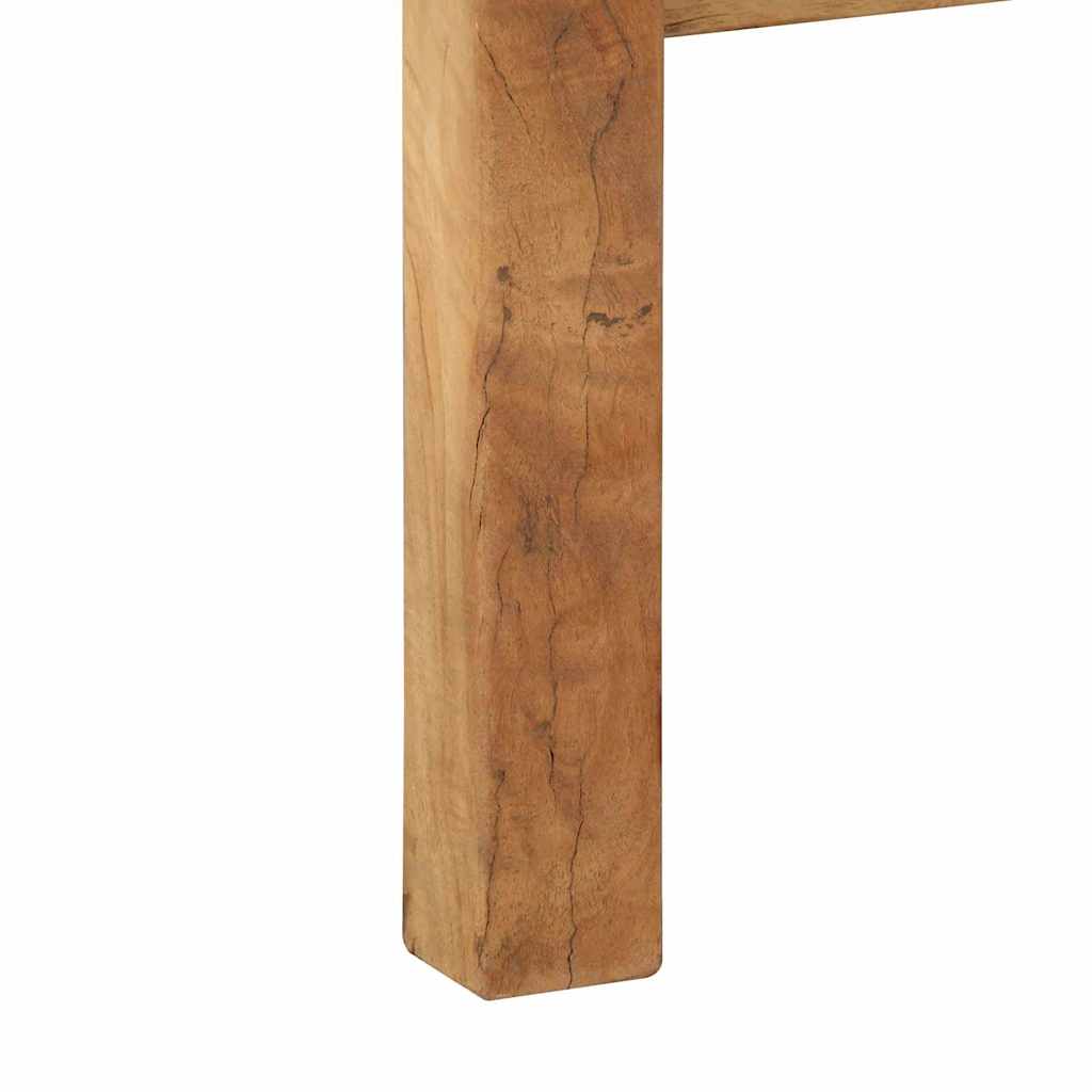 Sofabord Med Skuffe Brun 110 X 54 X 35 Cm Solid Genbrugs Træ