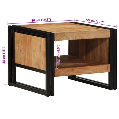 Sofabord 50X50X38 Cm Massivt