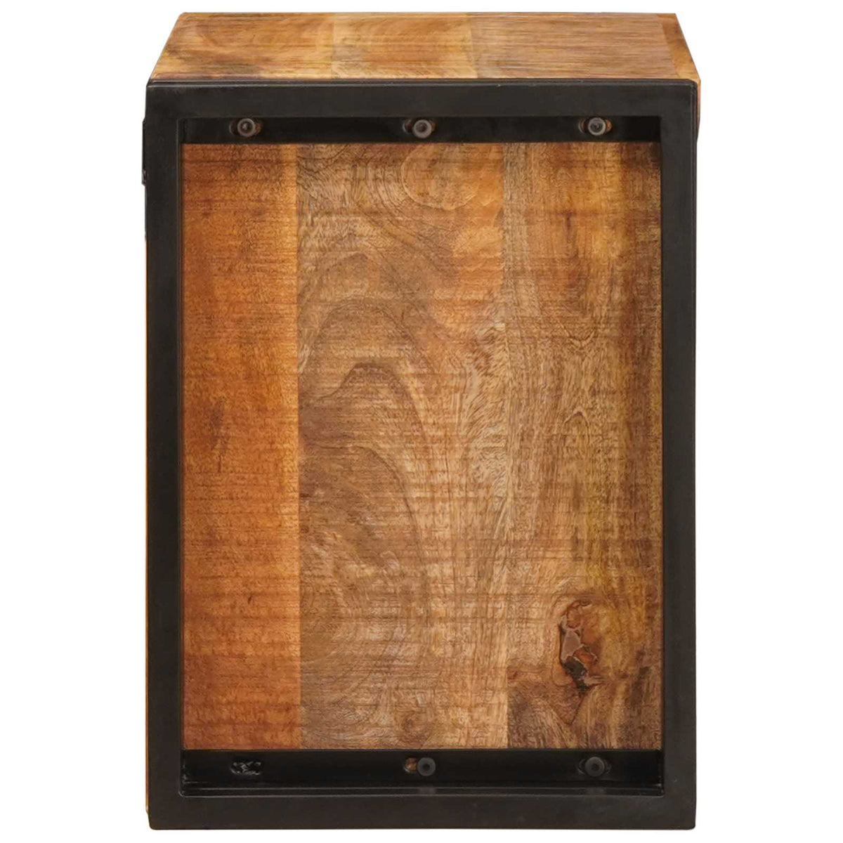 Vinfad Brun 60 X 45 X 33 Cm Solid Grov Mango Træ