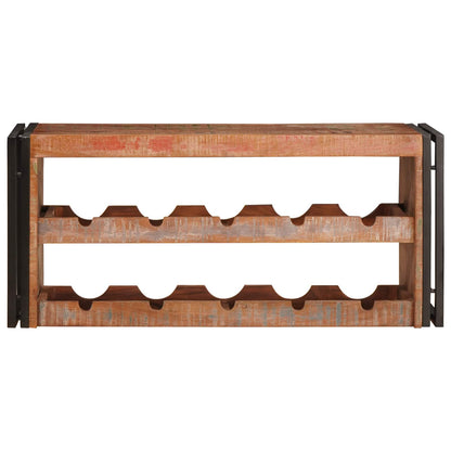 Vinfad Brun 100 X 45 X 33 Cm Solid Genvundet Træ