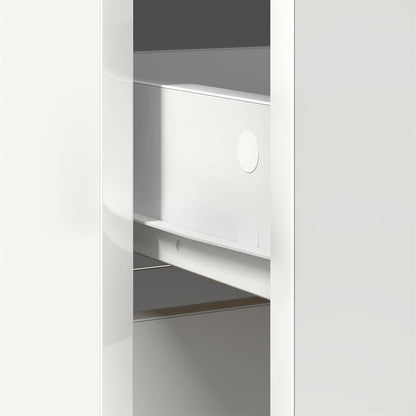 Kommode Med Skuffe 80X34X76 Cm Konstrueret Træ
