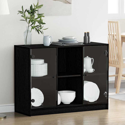 Skænk 102X37X75,5 Cm Konstrueret Træ Kunsteg