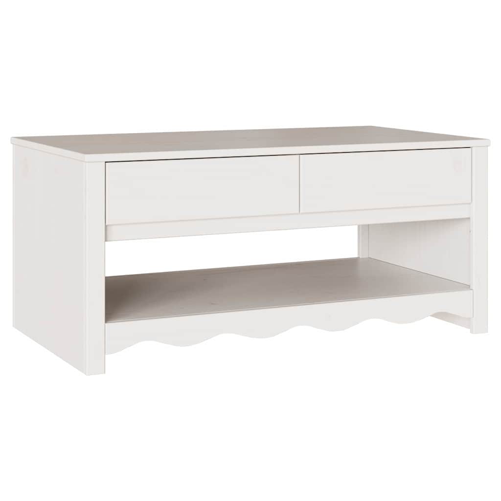 Sofabord Drammen 99 X 55 X 45 Cm Massiv Fyrretræ