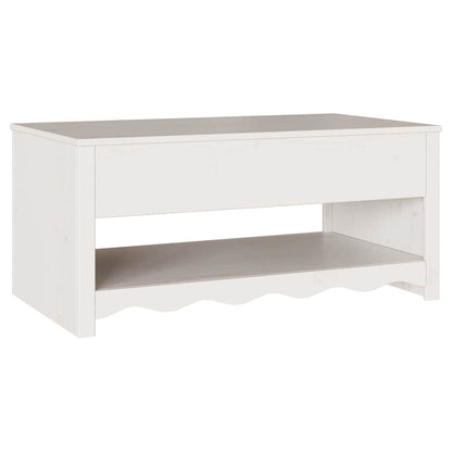 Sofabord Drammen 99 X 55 X 45 Cm Massiv Fyrretræ