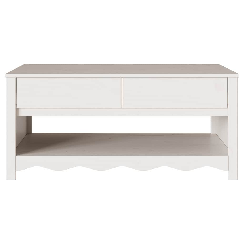 Sofabord Drammen 99 X 55 X 45 Cm Massiv Fyrretræ