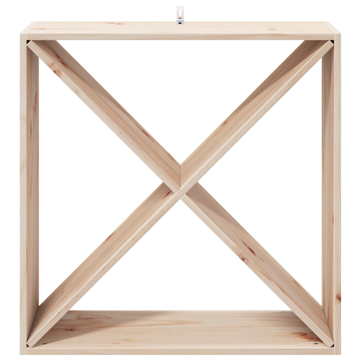 Vinfad 2 Stk. 62 X 25 X 62 Cm Massiv Fyrretræ