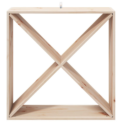 Vinfad 2 Stk. 62 X 25 X 62 Cm Massiv Fyrretræ