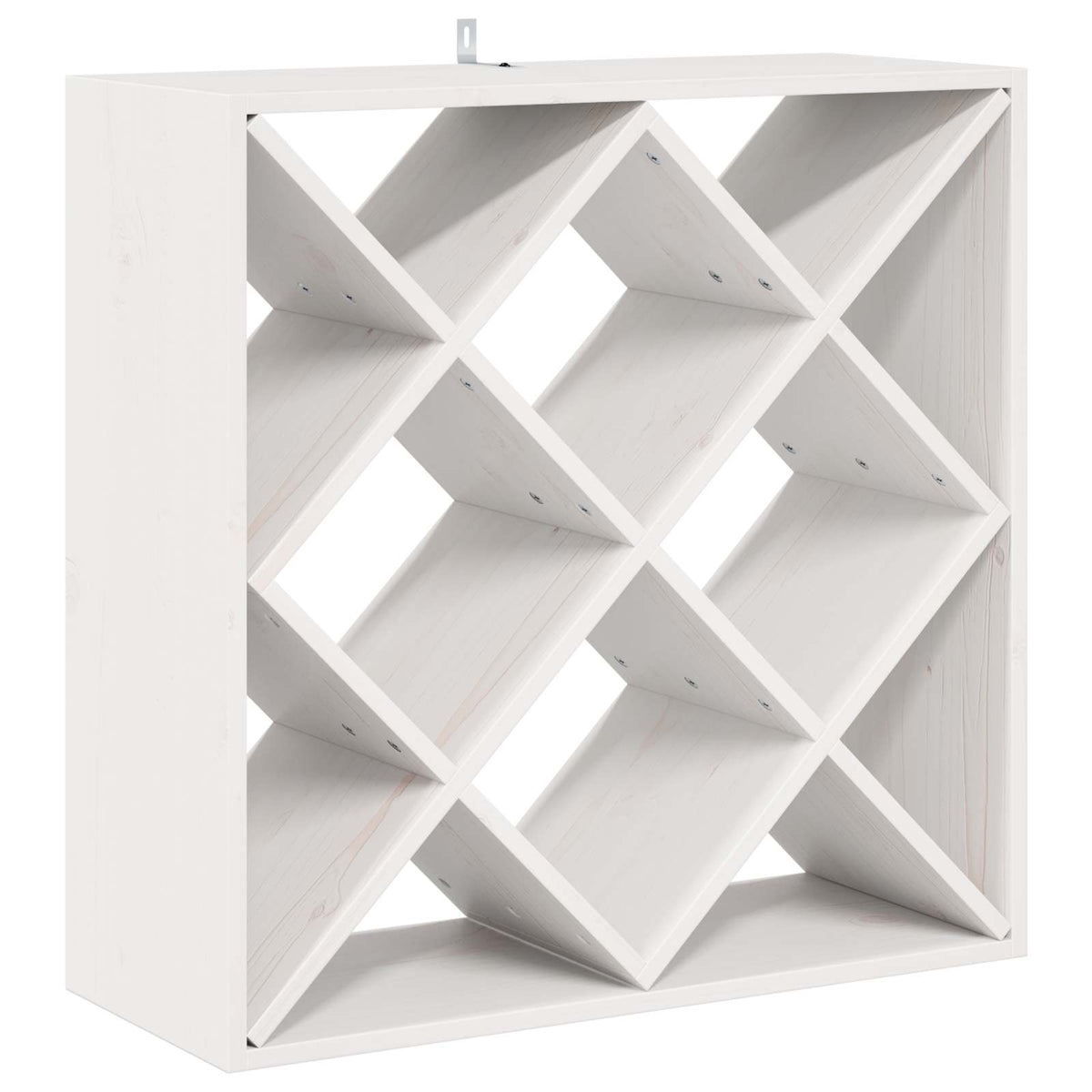 Vinfad 2 Stk. 62 X 25 X 62 Cm Massiv Fyrretræ