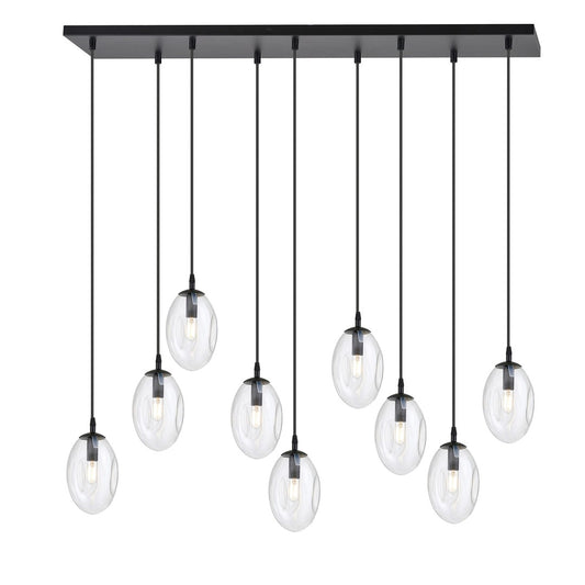 Astral 9 pendant light clear