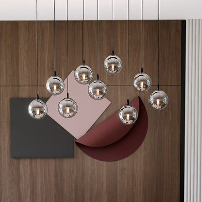 Cosmo 9 pendant light graphite
