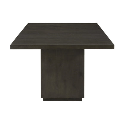 Oxford Rectangular Dining Table in Basalt Grey