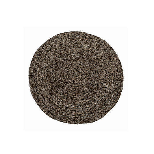 Seagrass carpet - natural black - 150