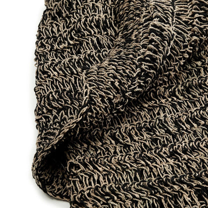 Seagrass carpet - natural black - 150