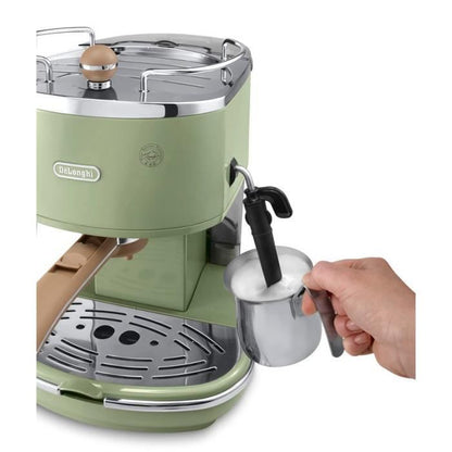 DELONGHI ECOV 310.GR Classic Icona Espressomaskine - Grøn