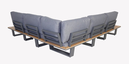 Lota Loungesæt Hjørne - 3 Dele - Antracit