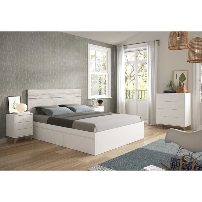 Dresser - Sweet - 4 Drawers - White - 95 x 77.5 x 40 cm