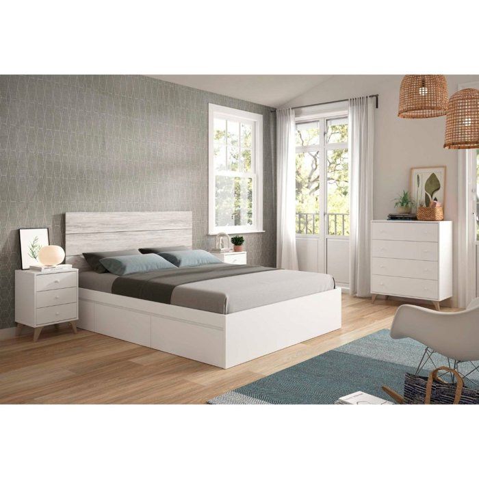 Dresser - Sweet - 4 Drawers - White - 95 x 77.5 x 40 cm