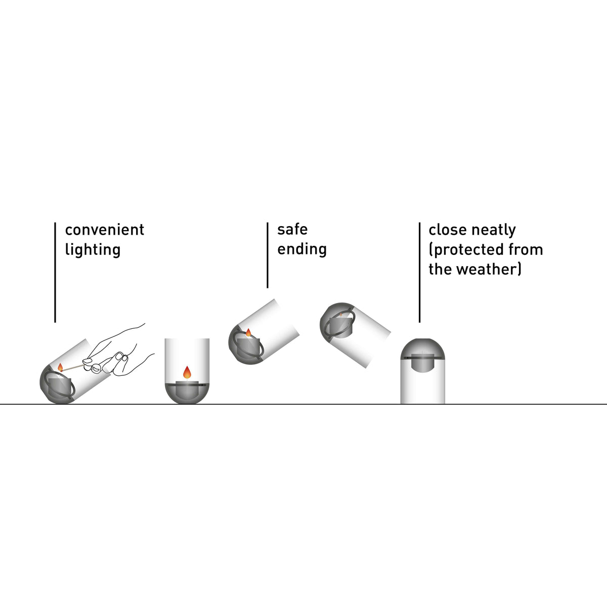 Gravity Candle Lantern