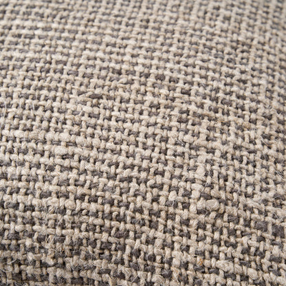 Linen Grain pudebetræk - naturlig sort