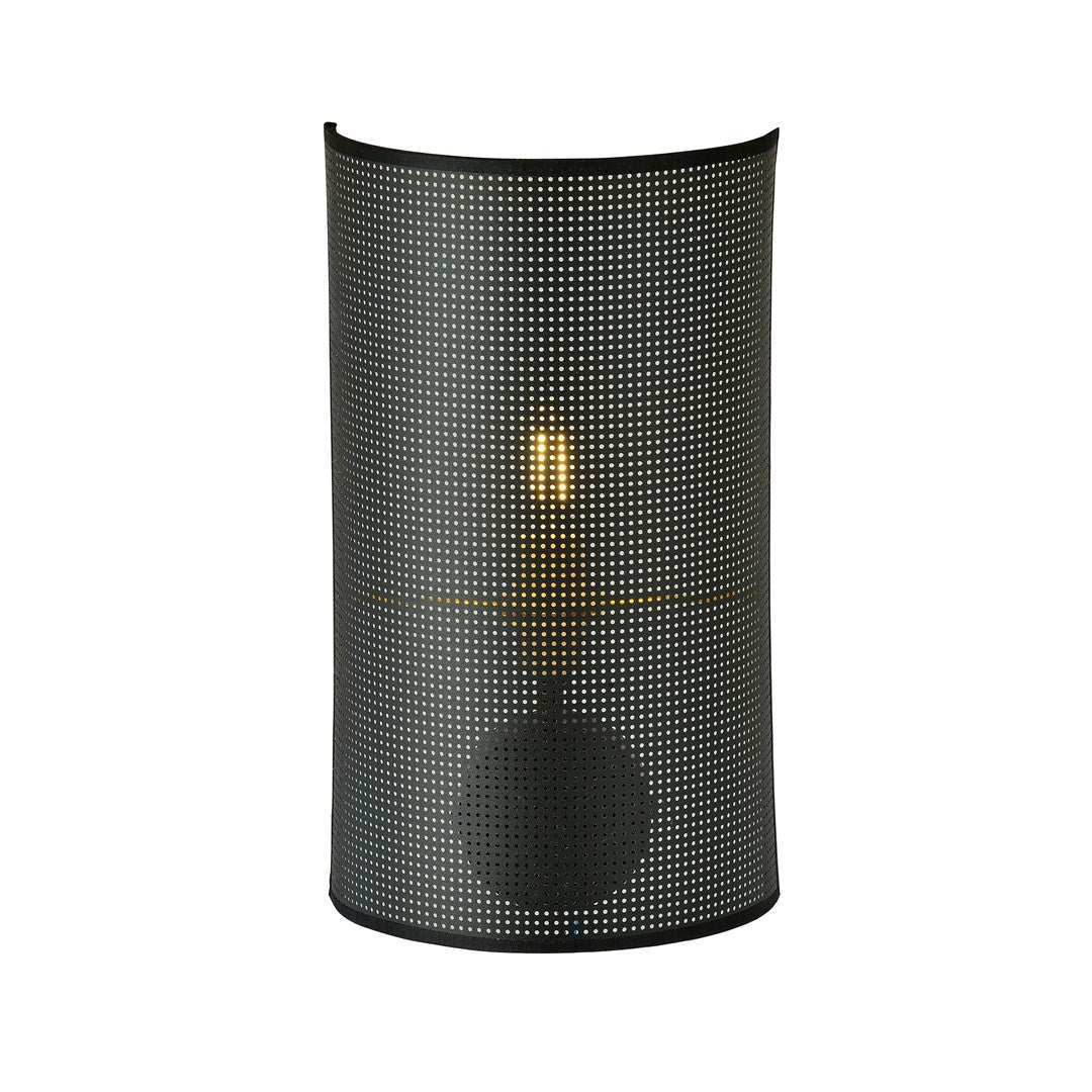 Aston wall lamp black/gold